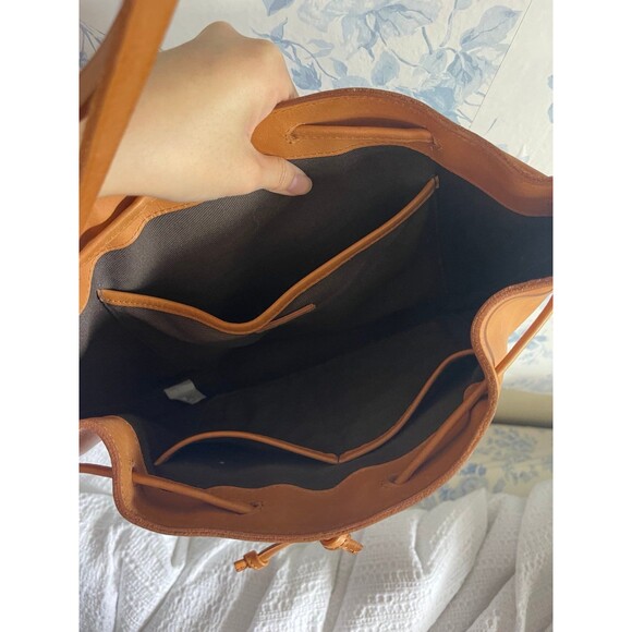 Madewell The Mini Lafayette Drawstring Tote Leather - Picture 6 of 6